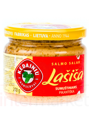 Užtepėlė su lašiša pikantiška 280g
